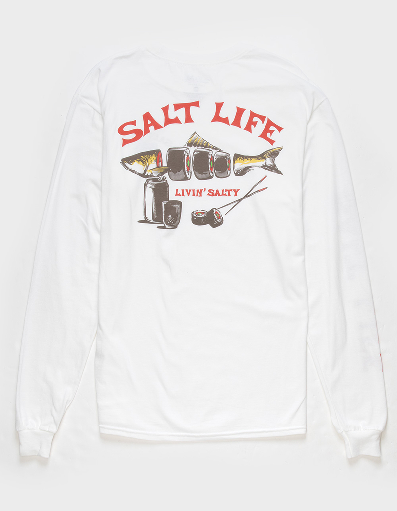 SALT LIFE Salt & Sushi Mens Long Sleeve Tee image number 0