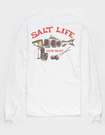 SALT LIFE Salt & Sushi Mens Long Sleeve Tee