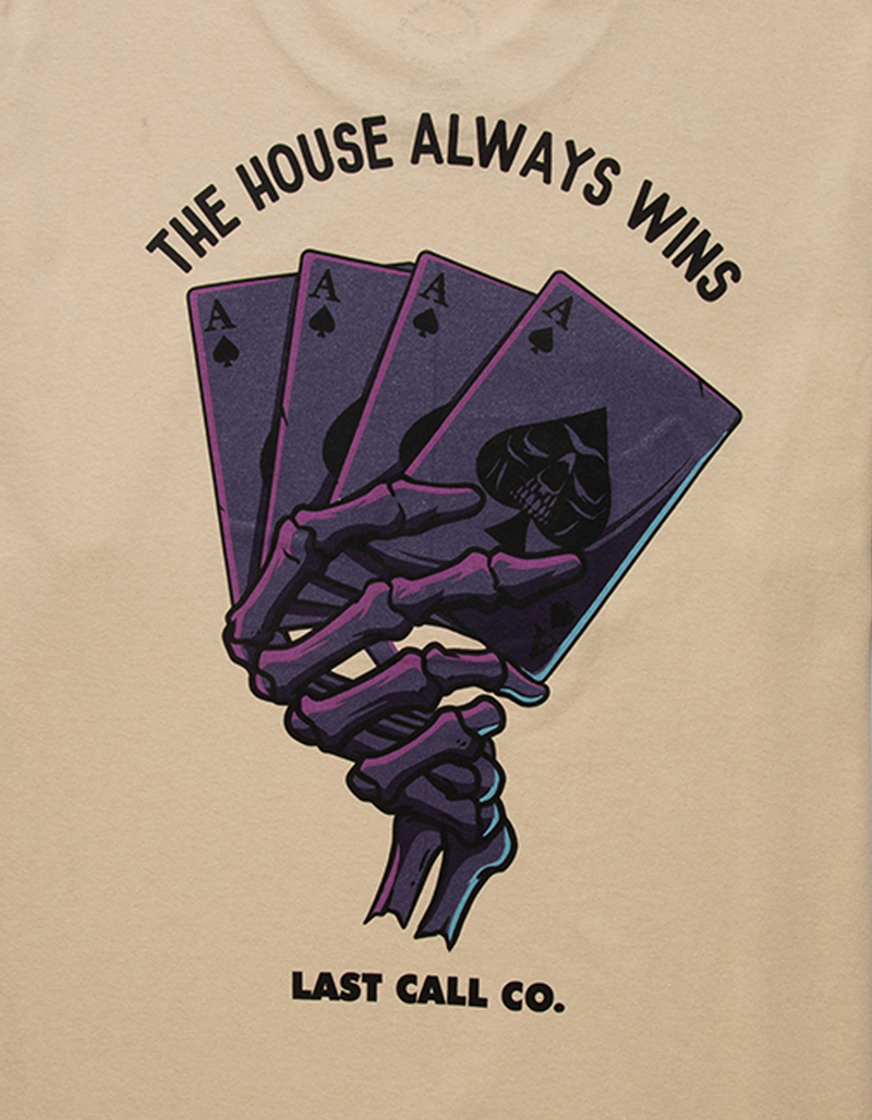 LAST CALL CO. House Wins Mens Tee image number 2