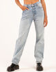 RSQ Womens High Rise Straight Leg Jeans image number 4