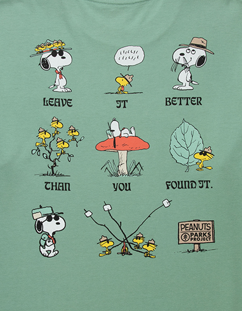 PARKS PROJECT x Peanuts Leave It Better Than You Found It Mens Tee image number 2