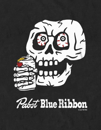 PABST BLUE RIBBON Skeleton Can Unisex Tee