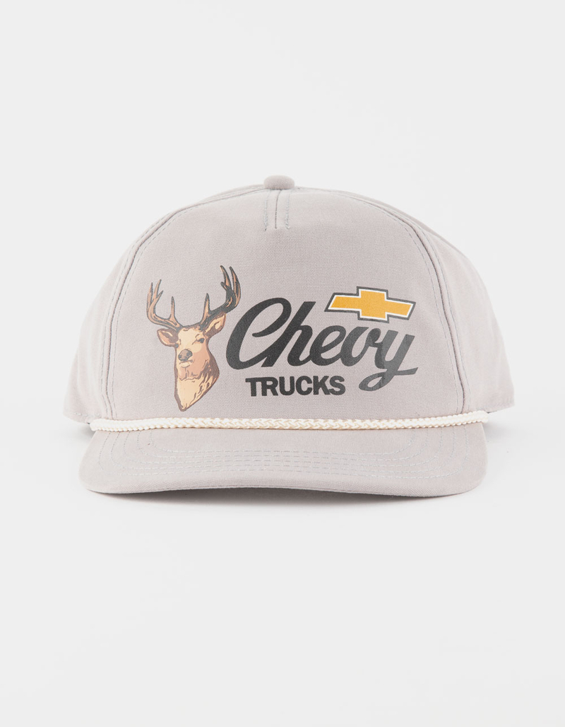 AMERICAN NEEDLE Chevy Trucks Canvas Cappy Mens Snapback Hat image number 1