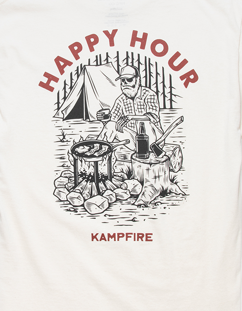 KAMPFIRE Happy Hour Mens Tee image number 2