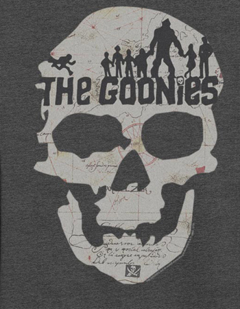 THE GOONIES Goonie Skull Map Unisex Crewneck Sweatshirt