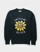THE CRITICAL SLIDE SOCIETY Smile Mens Crewneck Knit Sweater image number 1
