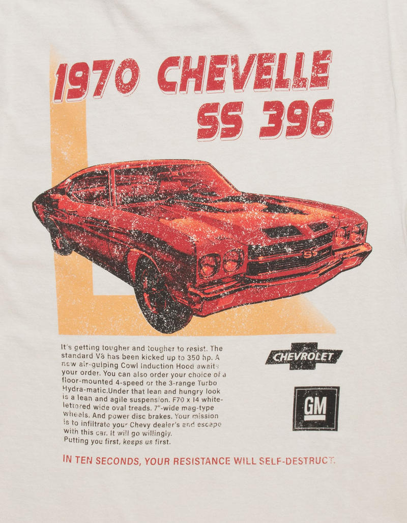 CHEVY 1970 Chevelle SS 365 Mens Tee image number 2