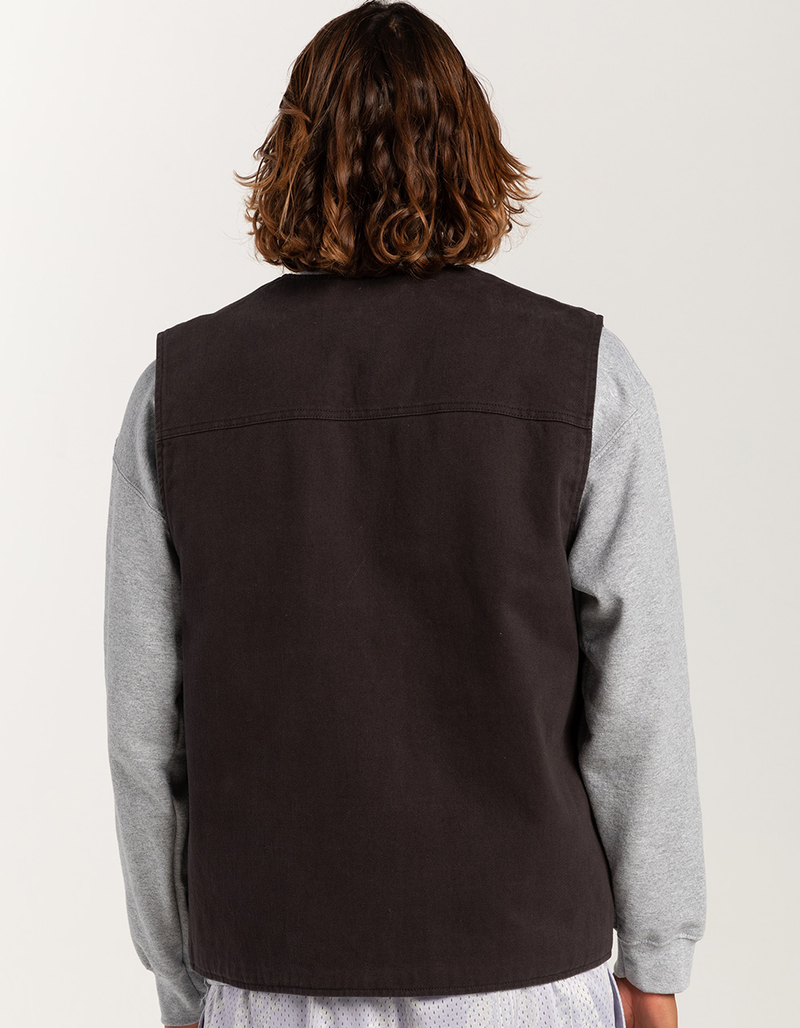 RSQ Mens Twill Cargo Vest image number 5