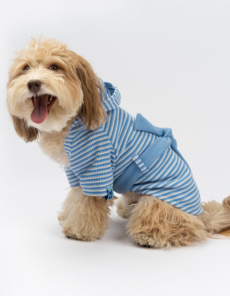 SILVER PAW Rubert Stripe Dog Robe image number 0
