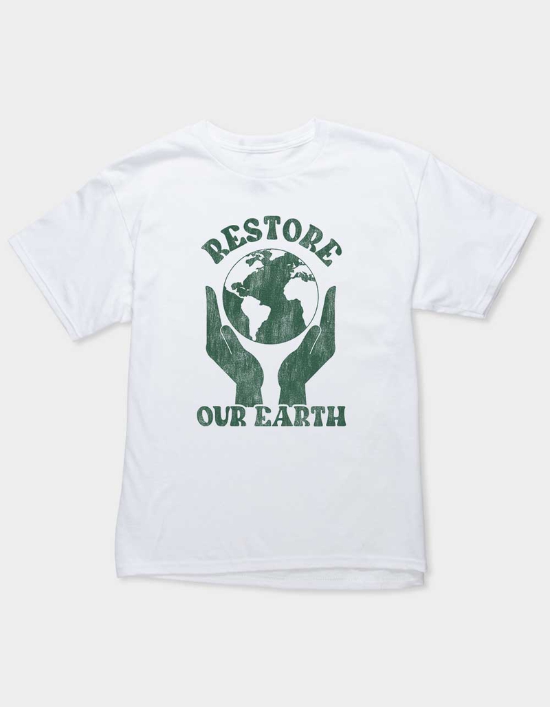 EARTH Restore Our Earth Unisex Kids Tee image number 0