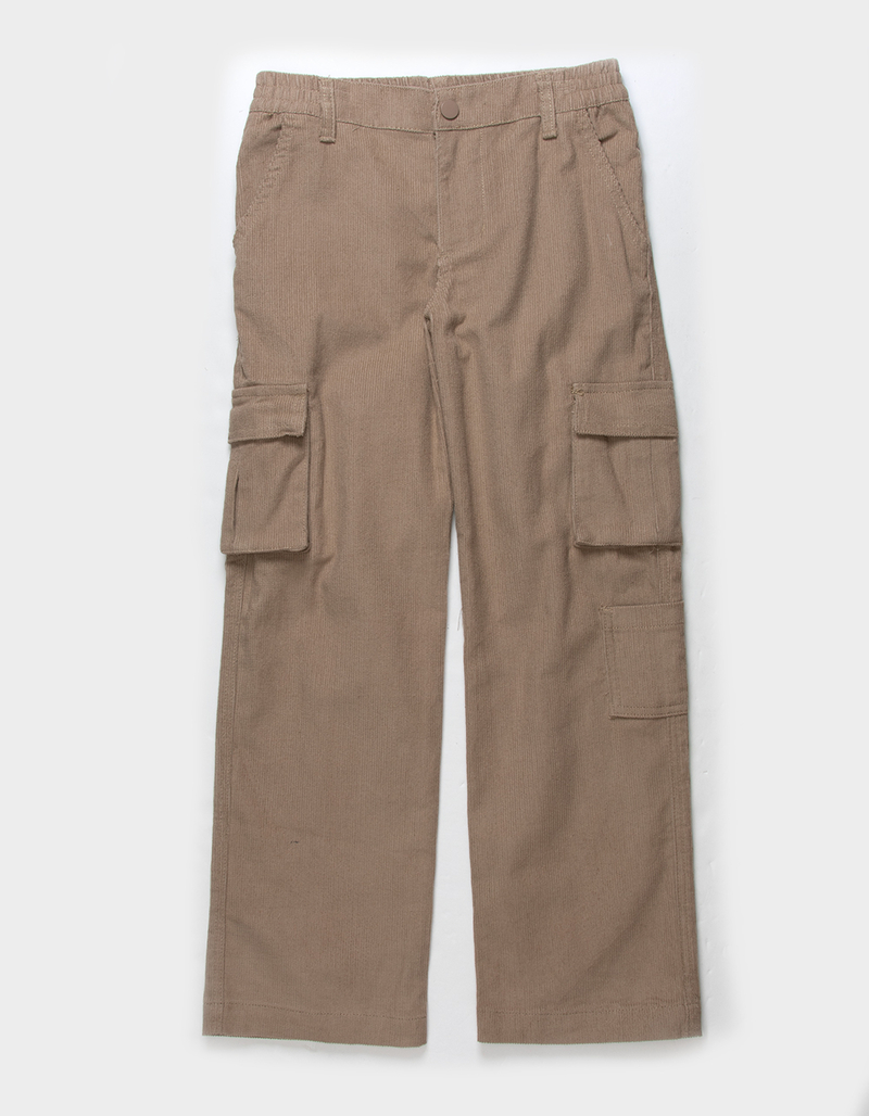 RSQ Girls Corduroy Cargo Pants image number 5