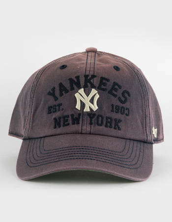 47 BRAND New York Yankees Cooperstown Dusted Steuben '47 Clean Up Strapback Hat