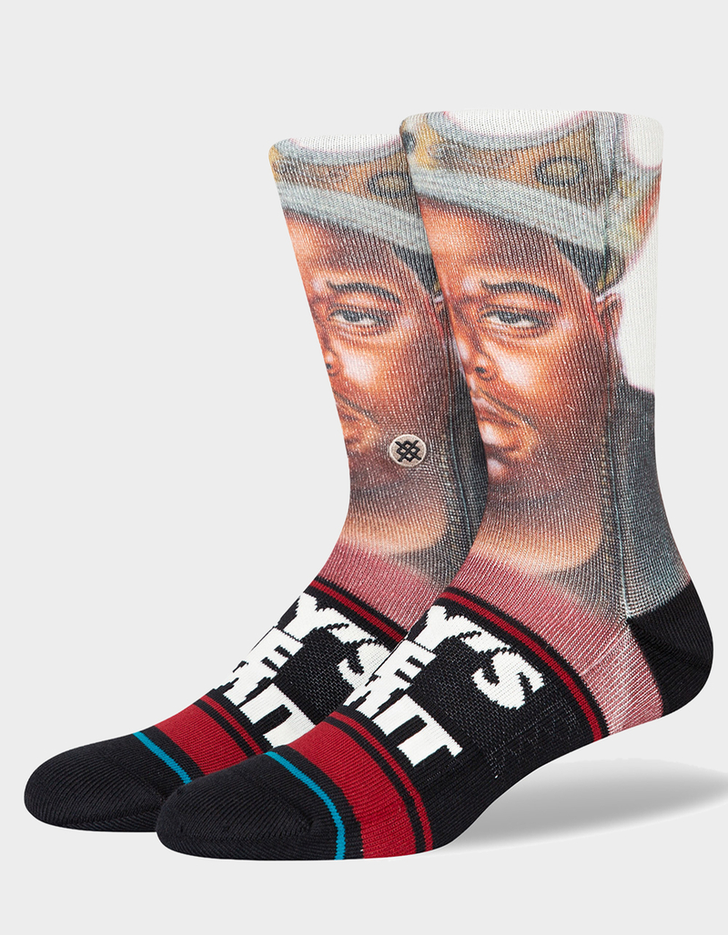 STANCE x Notorious BIG Skys The Limit Mens Crew Socks image number 0