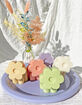 YUI BROOKLYN Rainbow Flower Shaped Candle image number 3