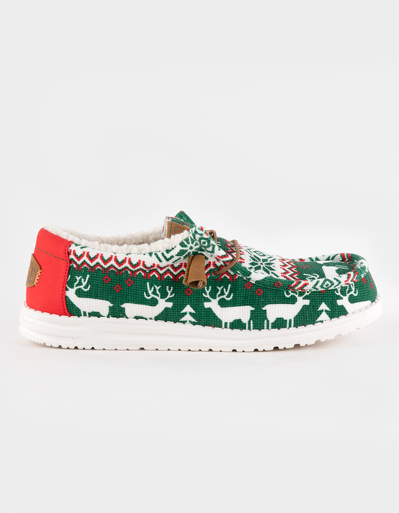 HEY DUDE Wally Ugly Sweater Mens Shoes image number 1