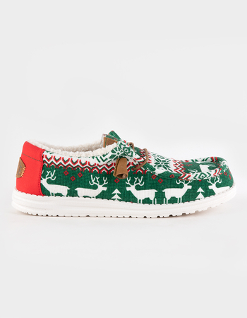 HEY DUDE Wally Ugly Sweater Mens Shoes