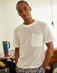 RSQ Mens Crochet Pocket Tee image number 5
