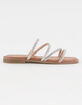 MADDEN GIRL Posh Womens Strappy Flat Sandals image number 2
