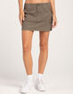 RSQ Womens Low Rise Cargo Mini Skirt image number 2