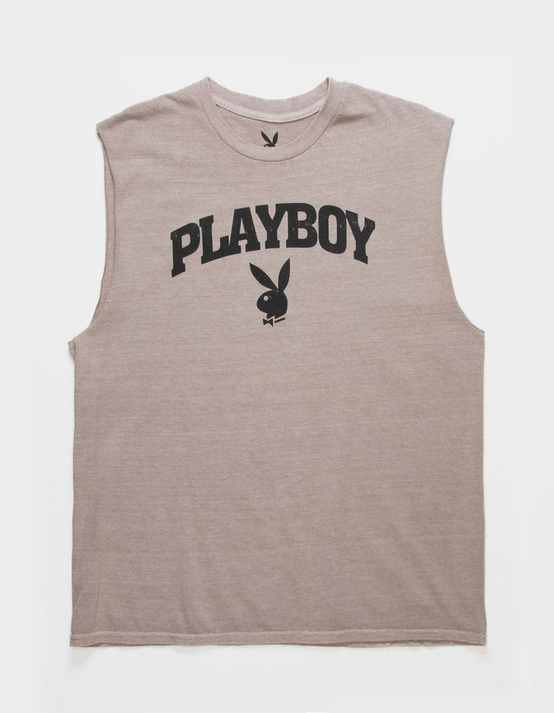 PLAYBOY Bunny Mens Muscle Tee image number 0
