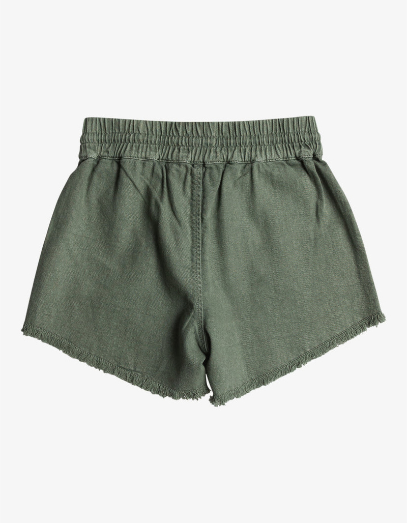 ROXY Scenic Route Girls Twill Shorts image number 3