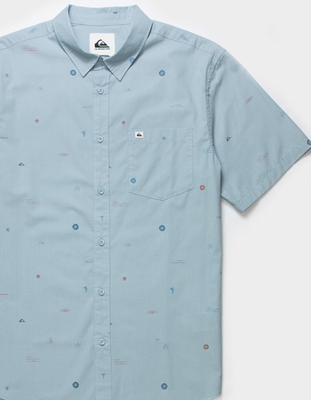 QUIKSILVER Mini Mo Classic Mens Button Up Shirt