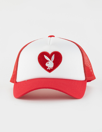 PLAYBOY Heart Mens Trucker Hat