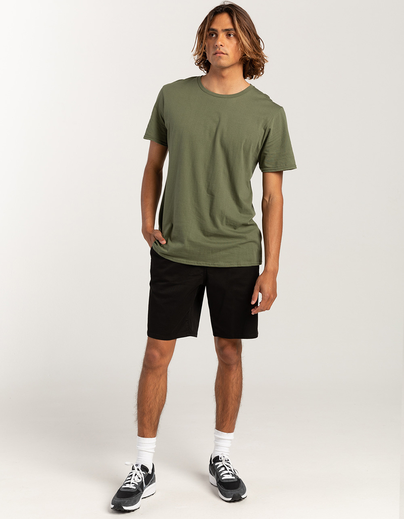 RSQ Mens Mid Length  9" Chino Shorts image number 3