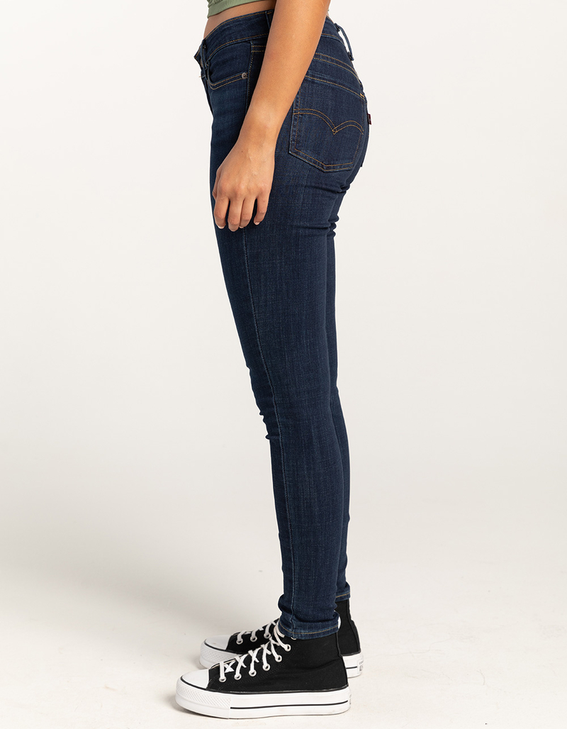 LEVI'S 711 Skinny Womens Jeans - Cobalt Overboard image number 2