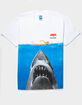 DARK SEAS x Jaws Movie Poster Mens Tee image number 1