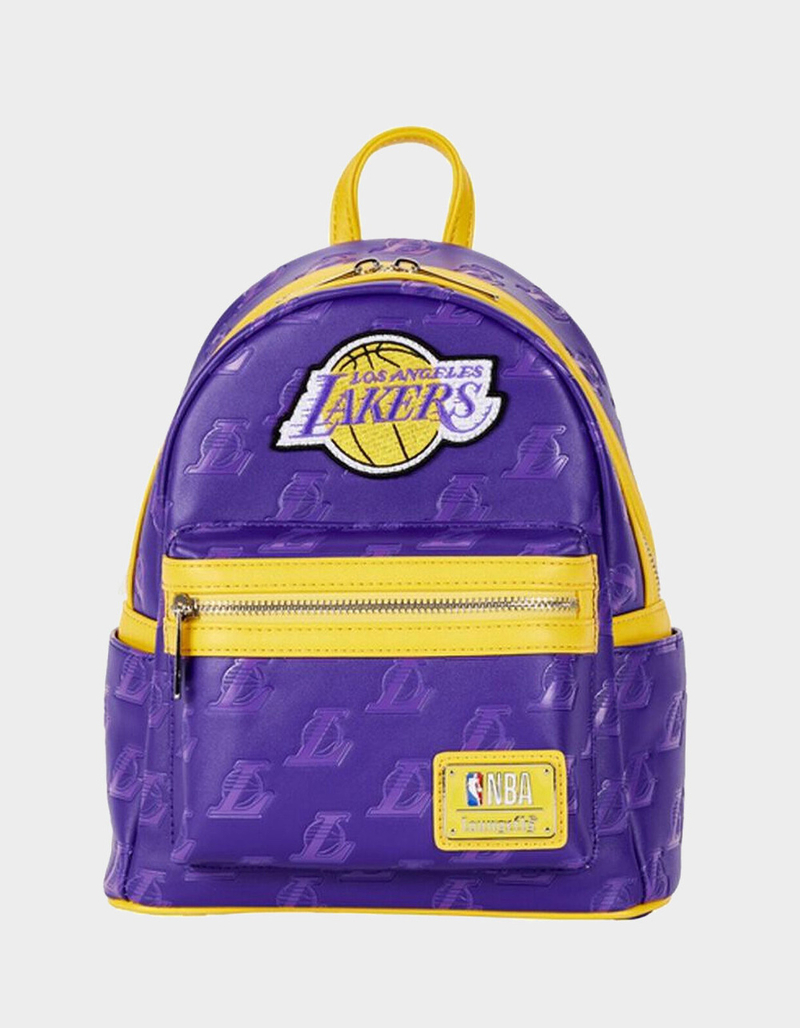 LOUNGEFLY x NBA LA Lakers Mini Backpack image number 0