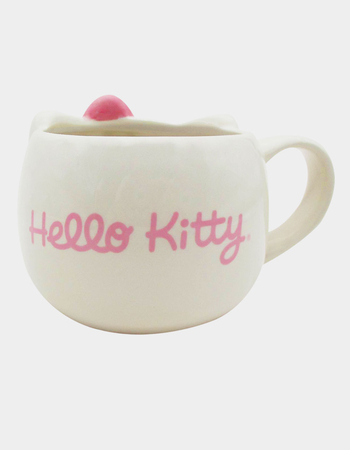 SANRIO Hello Kitty 3D Sculpted Ceramic Mug Alternative Image