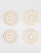 TILLYS HOME Woven Coasters - Set of 4 image number 1