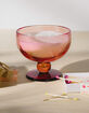 PADDYWAX Aura 6oz Tinted Glass Goblet Candle - Saffron Rose image number 3