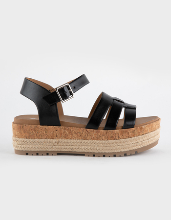 SODA Tabata Womens Platform Sandals