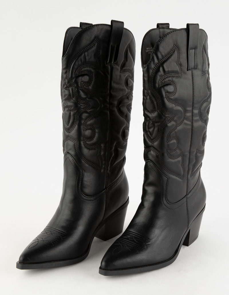 BAMBOO Mindful Tall Western Womens Boots image number 0