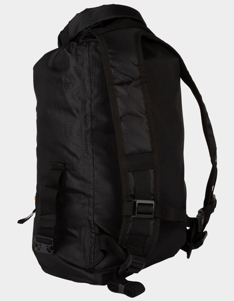 SALTY CREW Thrill Seeker Black Roll Top Backpack image number 2