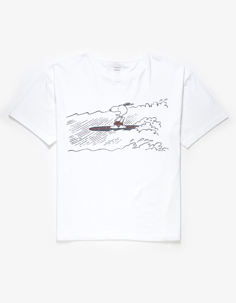 RSQ x Peanuts Surfing Mens Oversized Tee image number 0
