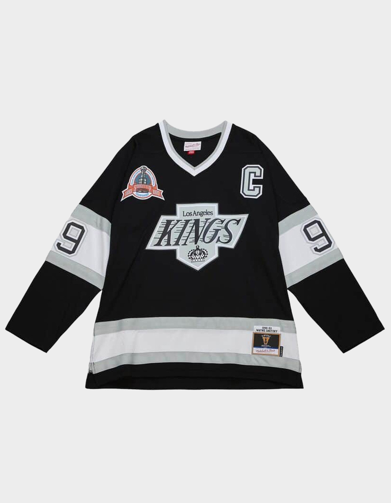 MITCHELL & NESS Blue Line Wayne Gretzky Los Angeles Kings 1992 Mens Hockey Jersey image number 0