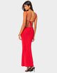 EDIKTED Clea Open Back Maxi Dress image number 4