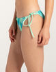 HURLEY Color Wash Mesh Tie Side Bikini Bottoms image number 3