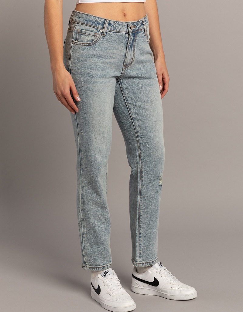 RSQ Womens Low Rise Straight Jeans image number 3