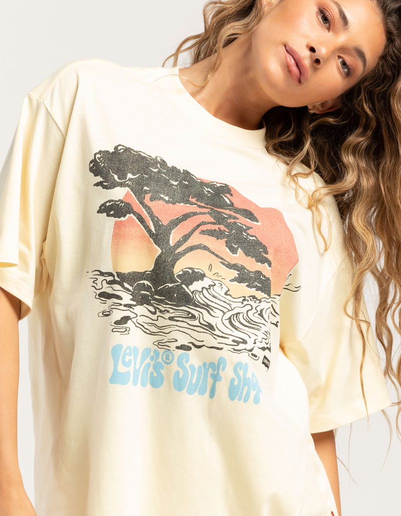 LEVI'S Surf Shop Womens Oversized Tee image number 3