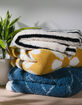 TILLYS HOME Daisy Knit Throw Blanket image number 3