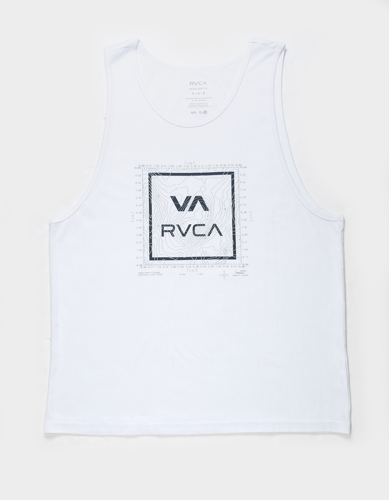 RVCA Topo All The Way Mens Tank Top image number 0