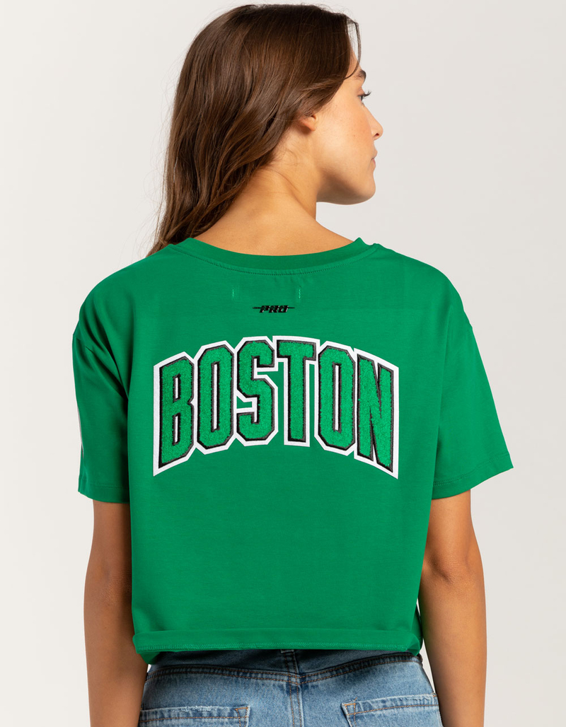PRO STANDARD Boston Celtics Womens Crop Tee image number 0