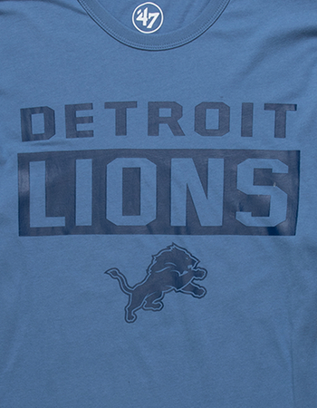 47 BRAND Detroit Lions Mens Long Sleeve Tee