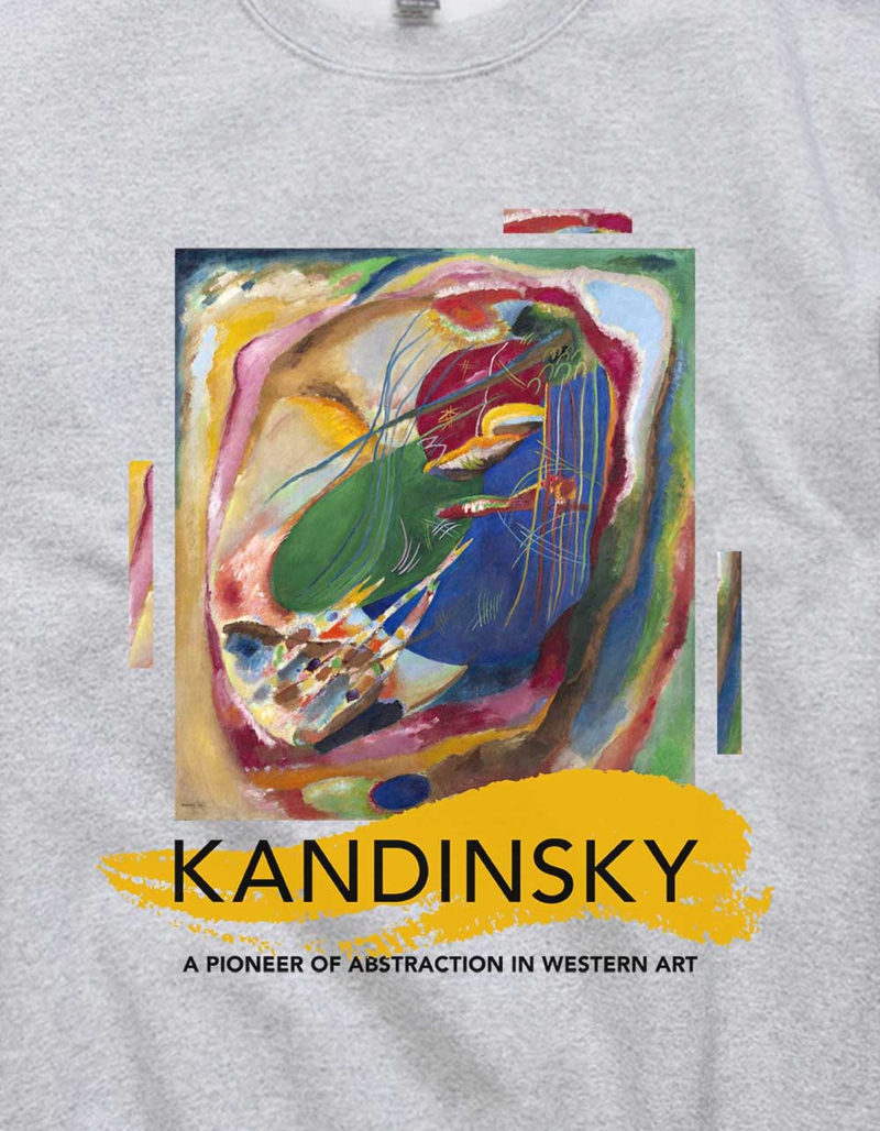 KANDINSKY Pioneer Of Abstraction Unisex Crewneck Sweatshirt image number 1