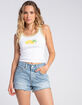 LEVI'S 501 High Rise Womens Denim Shorts - Micro Vibes image number 1