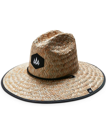 HEMLOCK HAT CO. Blackout Straw Lifeguard Hat